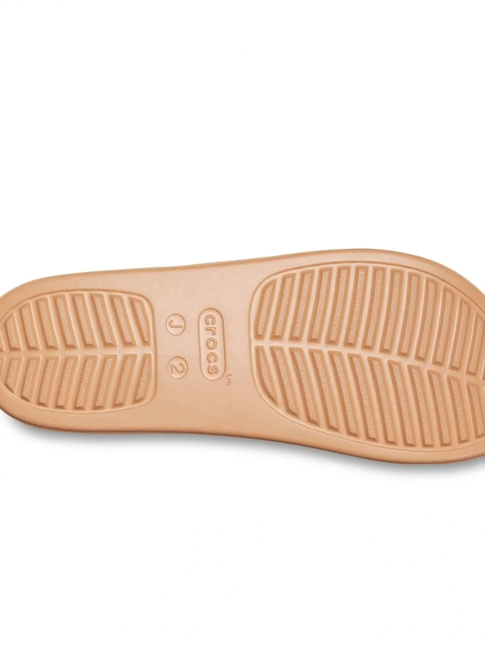 CROCS kids brooklyn Pastel Pink Slingback Platform Sandals junior 6